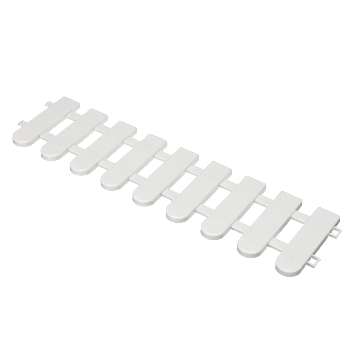 12PCS/Set Garden Lawn Grass Edging Fence Border Panel Plastic Wall Fencing Board Garden Yard Decoration DIY Assemble 3 Sizes