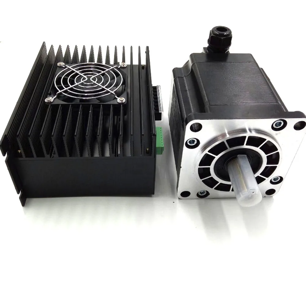 3-фазный CNC шаговый привод + NEMA 52 130 мм шаговый двигатель гибридный шаговый набор 1,2 градусов 20 нм 6.9A 3M2280-10A + 130BYGH350A низкий уровень шума