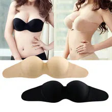 LELINTA, Женский бесшовный спортивный бюстгальтер для фитнеса, многоразовый липкий пуш-ап бюстгальтер без бретелек, невидимый бюстгальтер с открытой спиной, большие размеры, чашечки A, B, C, D