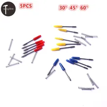 5 шт 30/45/60 градусов вольфрамовое лезвие Mimaki Cricut режущий плоттер для винила резак 20x1,5 мм Mimaki Roland держатель лезвия