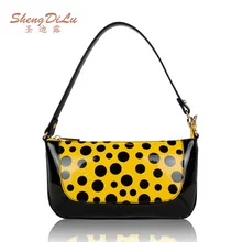 Women Bags 2016 Designer Handbags High Quality 100% First Layer Cowhide Chain Women’s Genuine Leather Day Clutches Messenger Bag