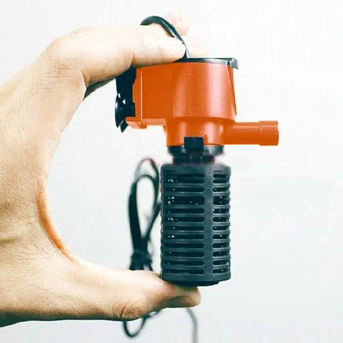 Внутренний погружной фильтр для аквариума, водяной насос, кислород 3 в ...