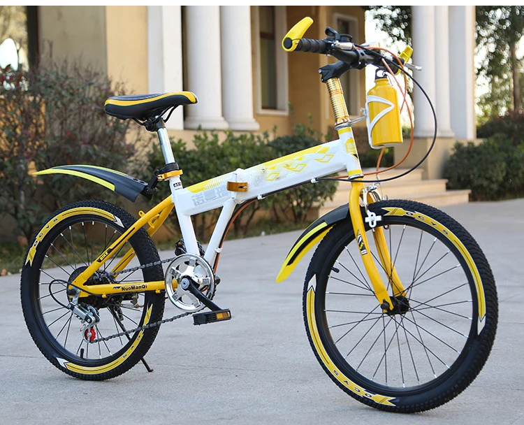 Clearance 2018 Rushed Special Offer 16kg 120kg 18kg Steel Children Folding Bike 18 Inch 20 22 Outdoor Sports Mountain Speed Kids Bicycle 28
