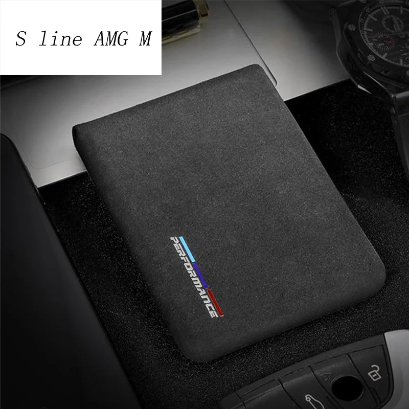 Baratos Estilo de coche Auto bolsa de paquete de licencia de conductor pegatinas para BMW 5 6 7 Serie F10 F20 F30 GT F07 X3 f25 X4 f26 X5X6 E70 E71 F15