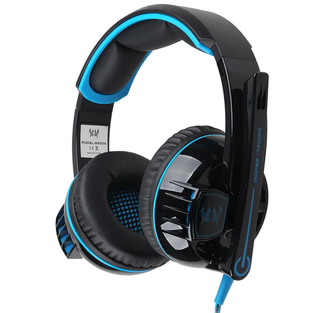 G6000 Game expert Stereo Gaming Headphone Headset Headband with Mic