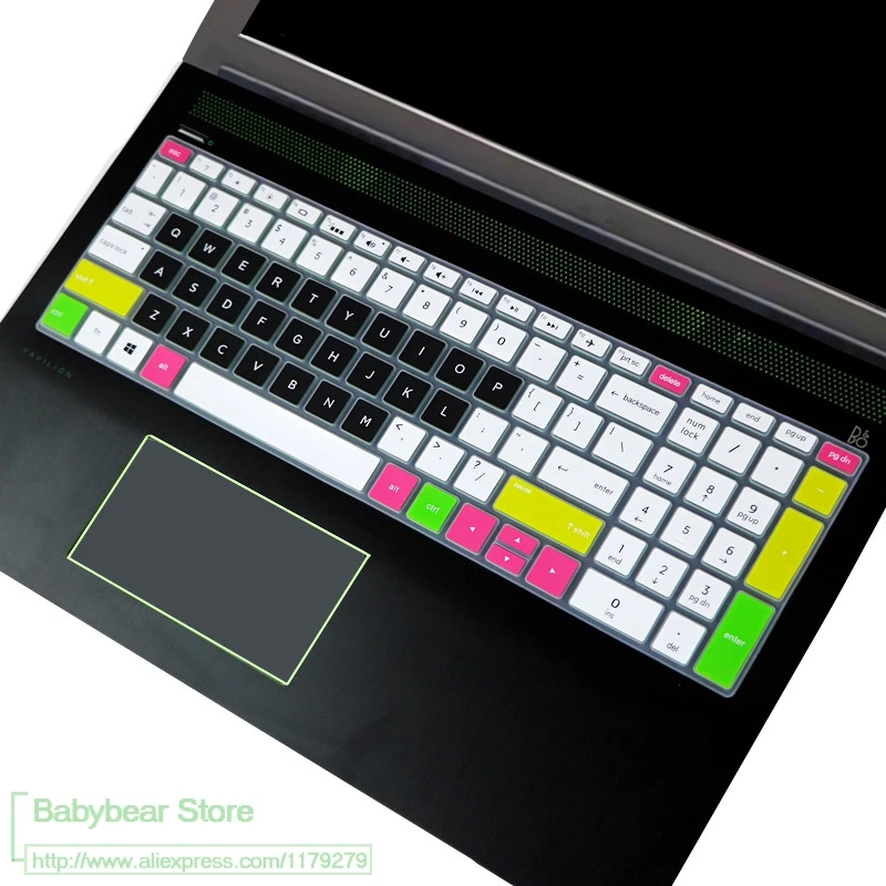 Клавиатура Защитная крышка 15,6 дюймов для ноутбука Hp Pavilion 15 15-Cx0144tx 15-CX0212tx 15-cx0056wm 15-cx0009ne 15-cx0140tx 15-Cx серии