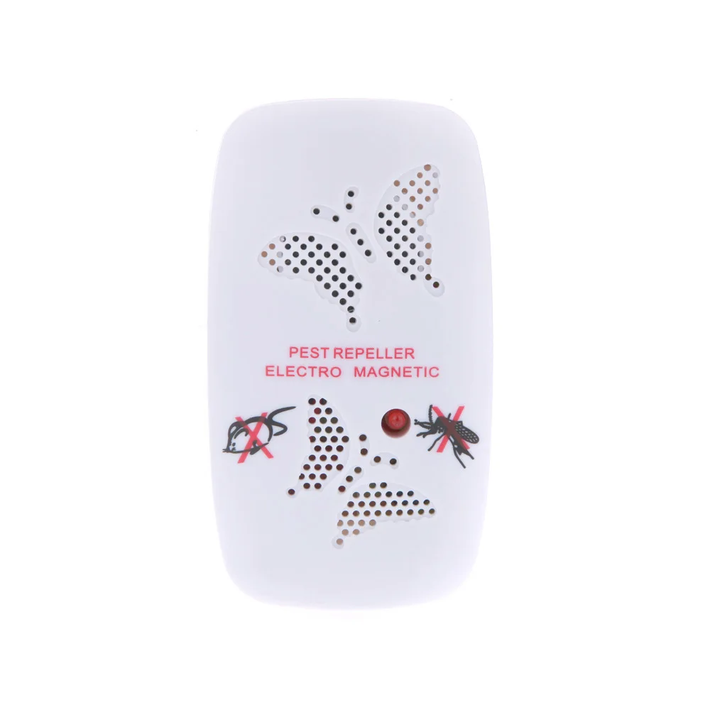 Electronic Ultrasonic Pest Mosquito Repeller Ants Spiders ...