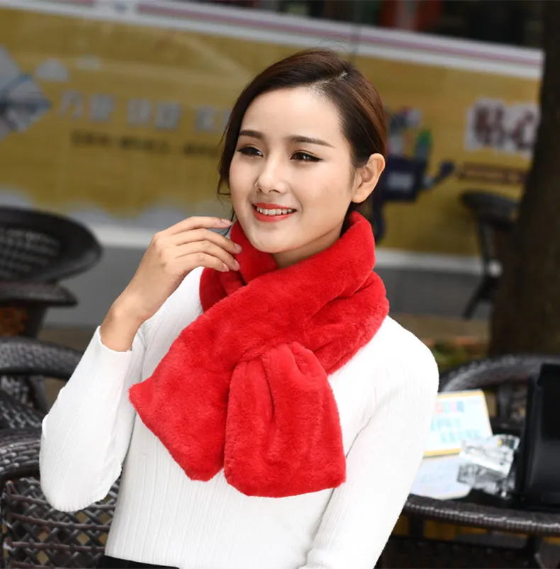 1 (1)Women Solid Chunky Cable O Ring Knitted Wool Scarf Snood Infinity Neck Warmer Cowl Collar Circle Crochet Scarf Winter Warm 2018