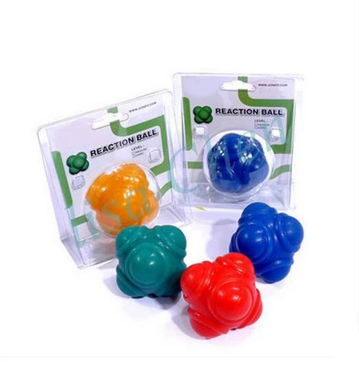 7cm Elastic rubber Reaction ball Agility Coordination Reflex Exercise