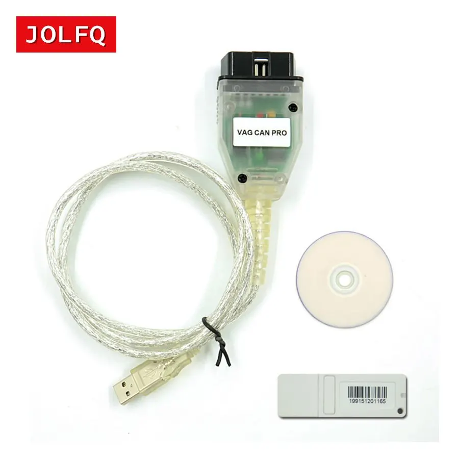 Диагностический интерфейс OBD2 VAG CAN PRO V5.5.1 VCP USB кабель с поддержкой Can Bus UDS K Line