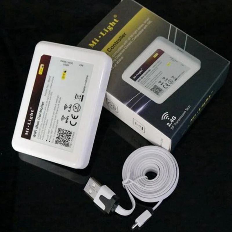 Mi Light WiFi iBox 2 светодиодный контроллер управления Smart 2,4G беспроводной RF WiFi RGB контроллер для Mi. Light RGBW WW RGBCCT панель с лампочками
