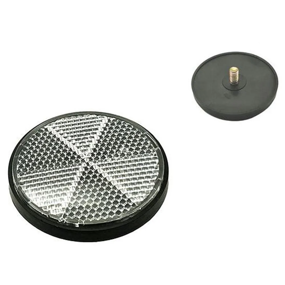 Top 2018 New Bicycle Bike Round Reflector Safety Night Cycling Reflective Bike Accessories #NE827 1 Top 2018 New Bicycle Bike Round Reflector Safety Night Cycling Reflective Bike Accessories #NE827 1