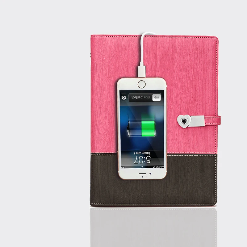 

Power Bank Multifunctional Looseleaf Notebook Set With U disk Charging Treasure Notebook E commerce Gifts Creative Gift Box