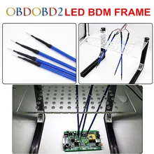 Best LED BDM РАМА полный комплект и 4 зонды ручки, используемые для Авто ЭКЮ чип Тюнинг инструмент KTAG K- тег KESS FG Tech V54 BDM100 Бесплатная доставка