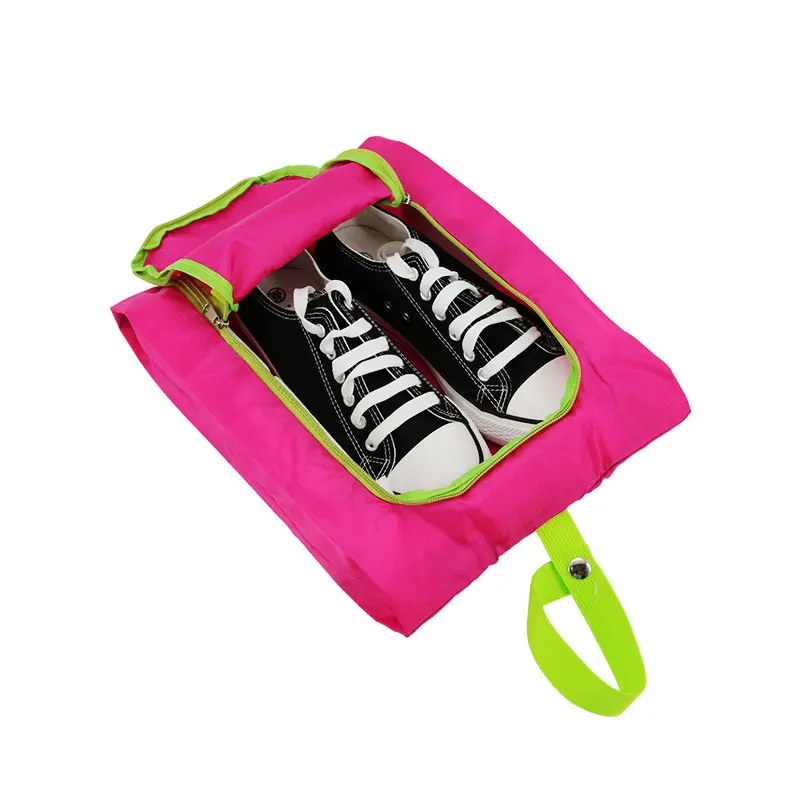 

1PCS shoes bags Waterproof Travel Folding Home Tote Toiletries Laundry Nylon Shoe Pouch Bag Organizer container