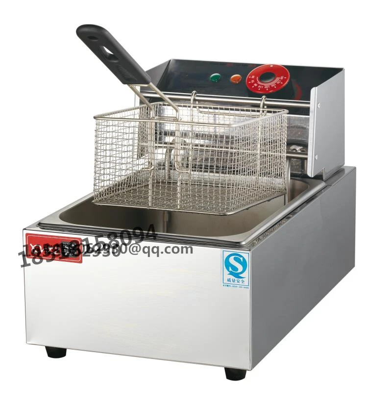 

6L Stainless Steel Heavy Duty Industrial Electric Fryer Electric Donut chicken fish french fries Deep Fryer