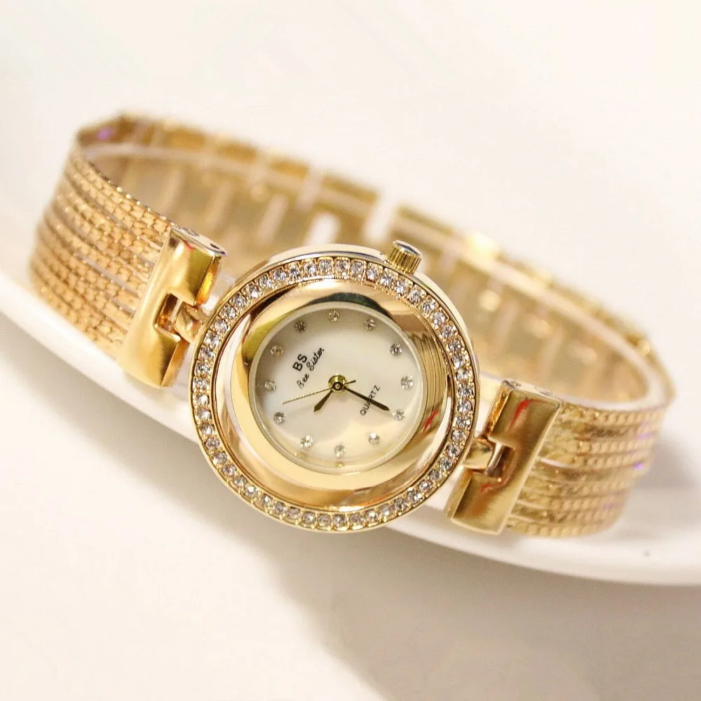 

Luxury Brand Diamond Jewelry women watches Fashion Ladies Watch Stylish Full Steel Rhinestone BS Watch Women relogios femininos