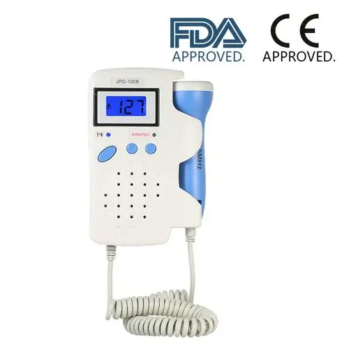 

VOLMAN Baby Heartbeat Monitor Handheld Fetal Doppler Detector Prenatal Baby Heart Rate Sound Amplifier Probe FDA ISO Approved