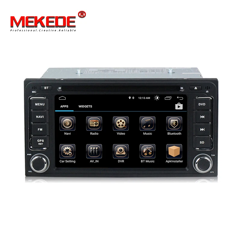 Excellent MEKEDE Android 8.1 Car DVD multimedia Player GPS For Toyota corolla camry HILUX RAV4 Avensis Alti toyota universal free shipping 2