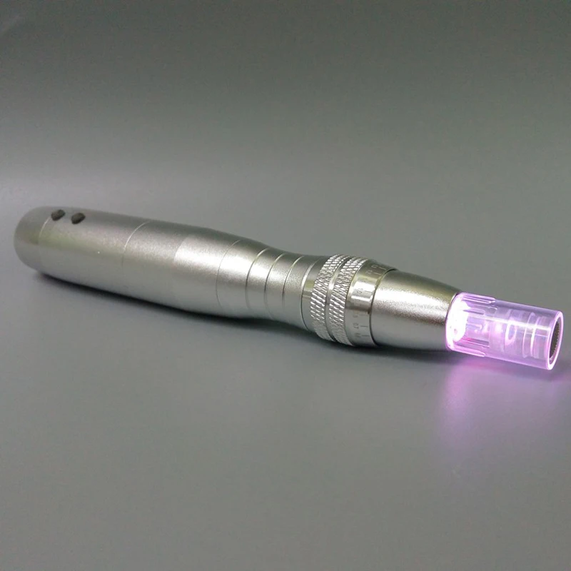 7 цветов микроиглы светодиодный фотон электрическая перезаряжаемая микро-ручка BB кремовая ручка макияж тату терапия Уход за кожей красота