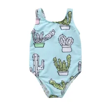 Цельный купальник для мамы и дочки, Цельный купальник С КАКТУСОМ, монокини, купальник Mayo, bebek, детские купальники, бикини