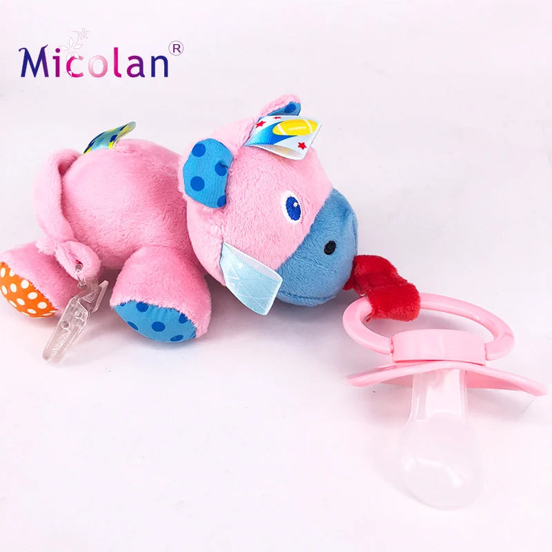 ABDL Adult Size Pacifier with Doll Toy Pacifier Clip Holder Animal For Adult