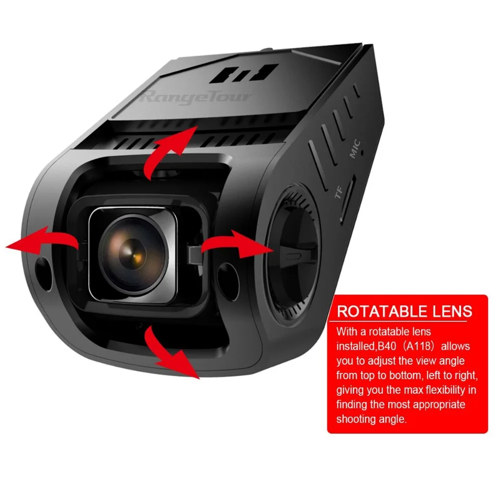 Eaglecam B40 A118c конденсатор Автомобильный видеорегистратор Камера Novatek Dash Cam Full HD 1080P 170