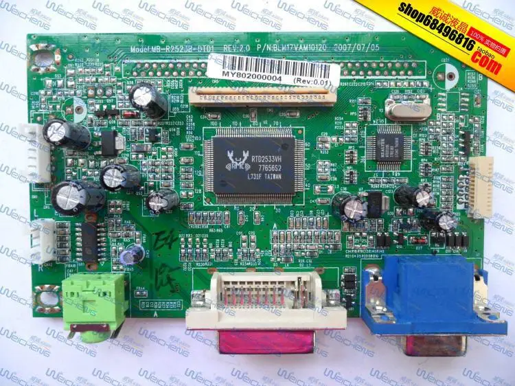 

Free Shipping>BLM17F4M10120 OSP-XLM19AA040002 logic board driver board-Original 100% Tested Working