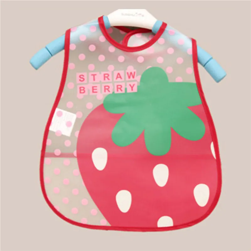 

2017 Baby Bibs EVA Waterproof Lunch Bibs Boys Girls Infants Cartoon Pattern Bibs Burp Cloths For Children Self Feeding Care