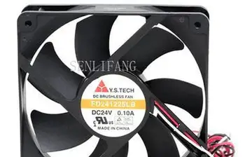 

For Y.S.TECH FD241225LB DC 24V 0.10A 120x120x25mm Server Square Fan