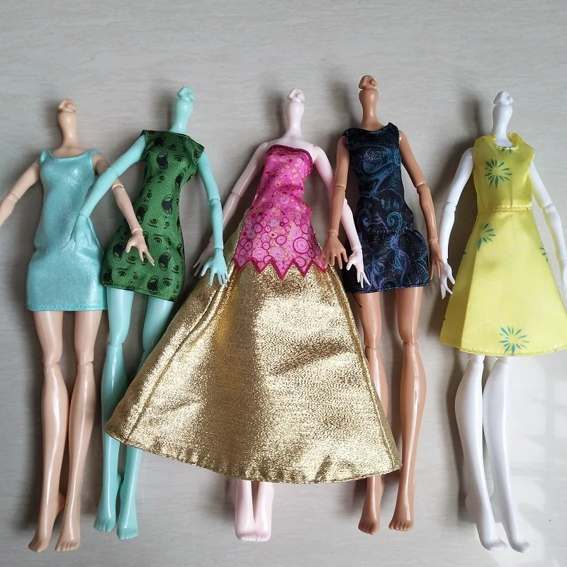 

5 Set Fashion Original Outfits Clothes Dress Skirt Clothing For Monster Dolls Good High Quality