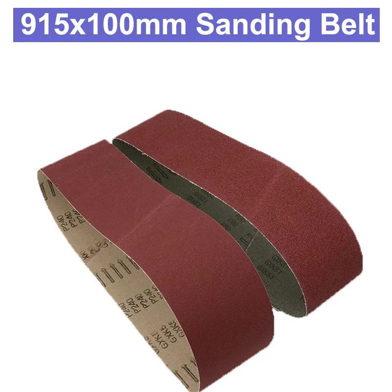 URANN 915x100mm Strong sanding belt Grinding Sandpaper Belt Wood Soft