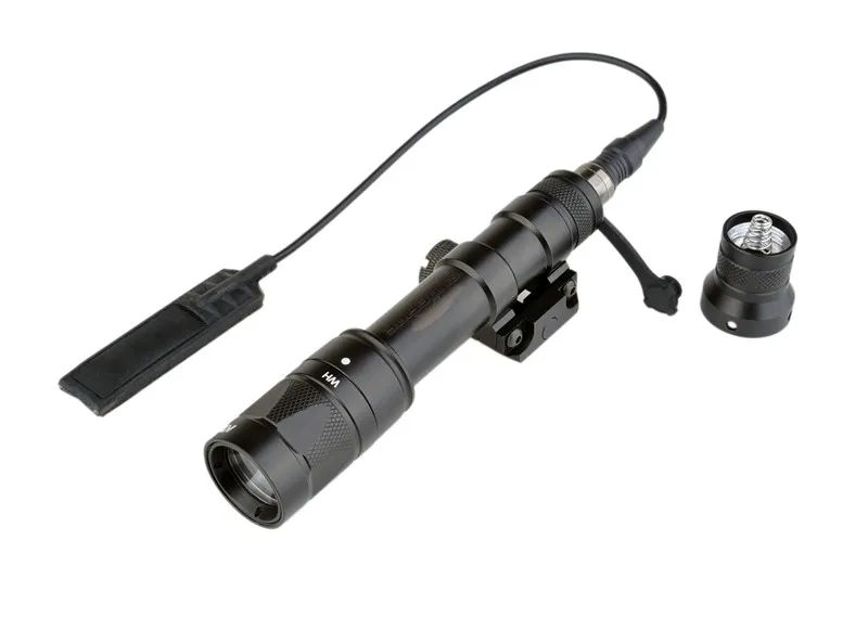 M600w de Alumínio Elemento Airsoft Lanterna Branco Cree q5 Picatinny Pistola Luz Strobe Lâmpada Controlador Led 8 Cheap Luzes de armas