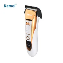 Профессиональная машинка для стрижки волос Kemei для взрослых, машинка для стрижки волос Kemei, перезаряжаемая Машинка для удаления волос с горячей проволокой, мощная машинка для бритья волос, бритва