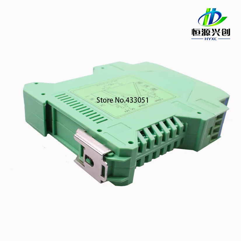 Free Shipping Signal Isolation Transmitter Input Signal PT100 Temperature Transmitter Thermocouple Output 4-20mA 0-10V