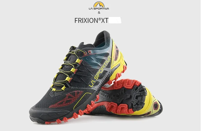 

Men OFF-ROAD running shoes mens outdoor shockproof breathable lightweight mesh racing walking trekking shoes La Sportiva BUSHIDO