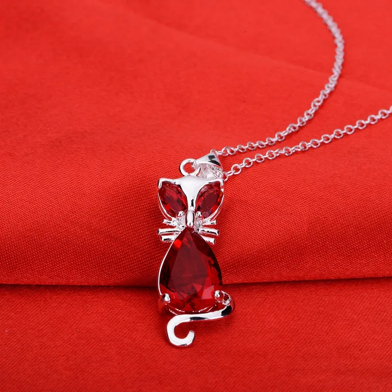 Посеребренное ожерелье 925 ювелирные изделия серебро Pandant модные GCLAGOIC|jewelry