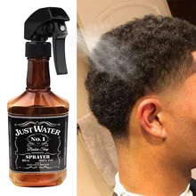 350 мл парикмахерские спрей бутылки парикмахерские инструменты для волос распылитель воды парикмахерские Ретро коричневые