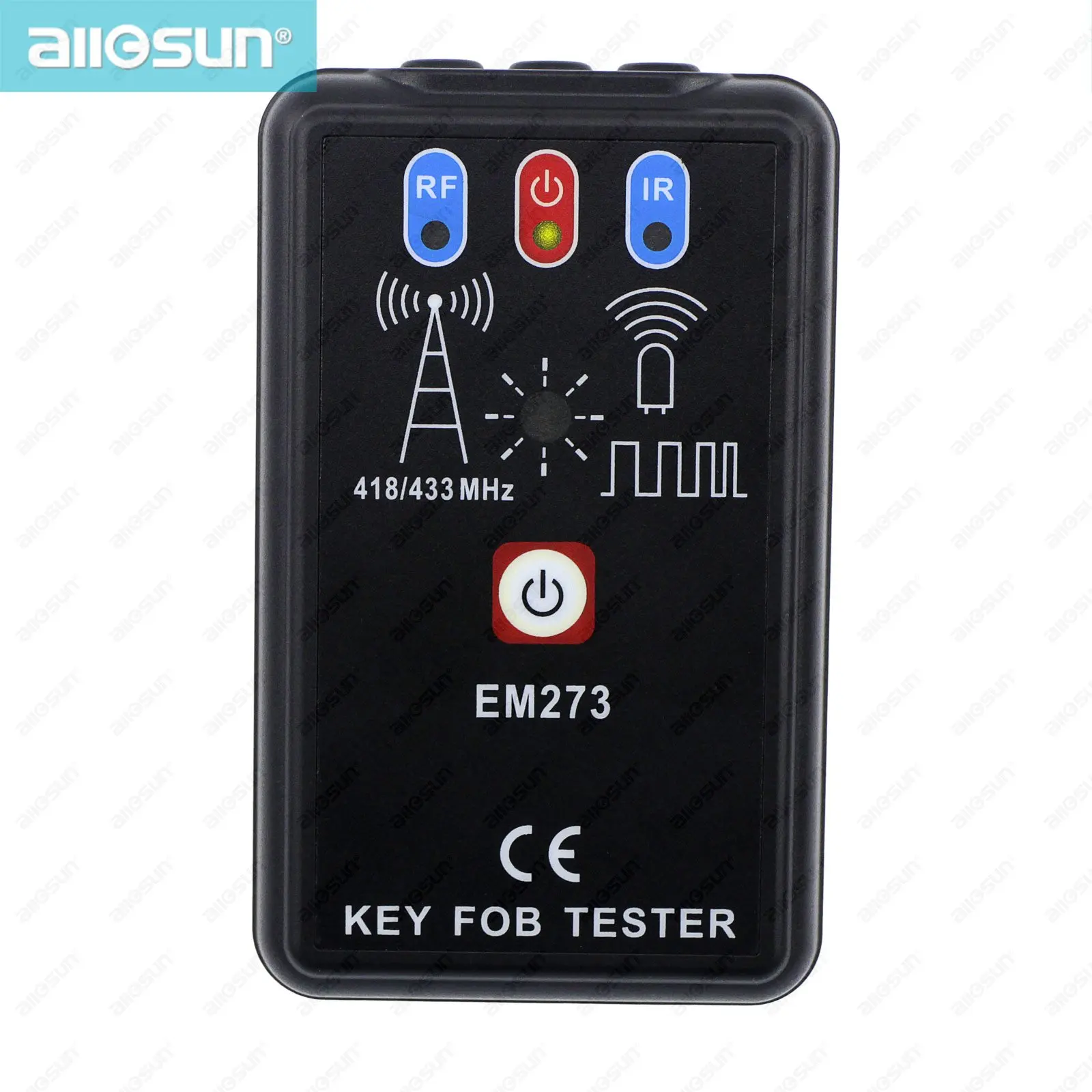 СВЕТОДИОДНЫЙ брелок для измерения частоты EM273 ALL SUN|key fob tester|tester frequencyfrequency finder |