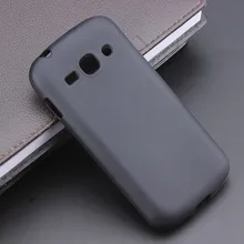 Черный гелевый ТПУ тонкий мягкий анти Лыжный чехол задняя крышка для samsung Galaxy Ace 3 S7270 S7272 мобильный телефон резиновый силикон