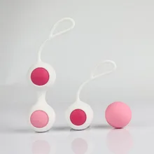 Medical silicone Balls Ben Wa Balls Vagina Excerciser Vaginal Tightening Pussy Training Balls Women Adult Toy Products sex shop