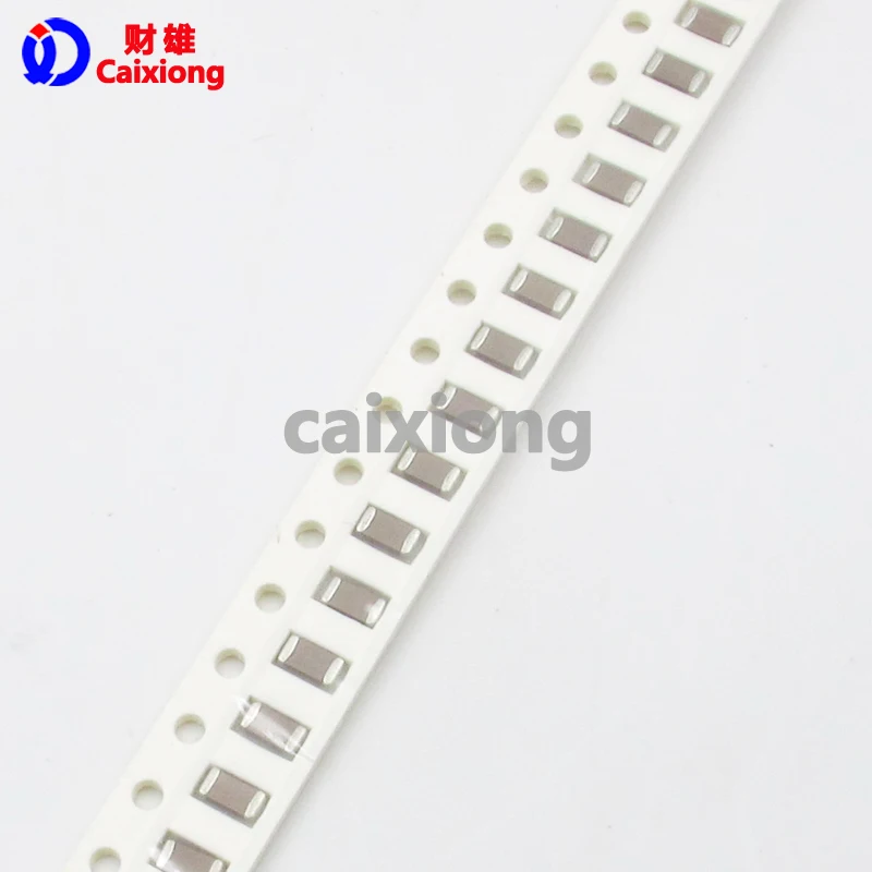 100pcs SMD 1206 X7R с алюминиевой крышкой 50В +-10% многослойный керамический конденсатор