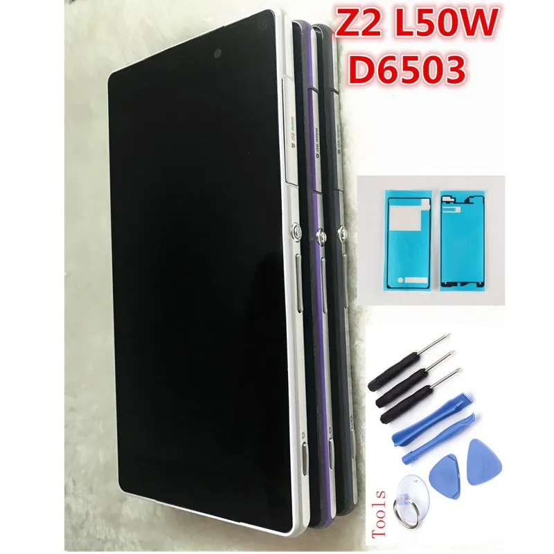 5 2 ''оригинальный D6502 D6503 D6543 ЖК-дисплей для Sony Xperia Z2 сенсорный экран дигитайзер