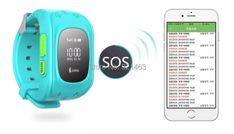 gps child tracker watch