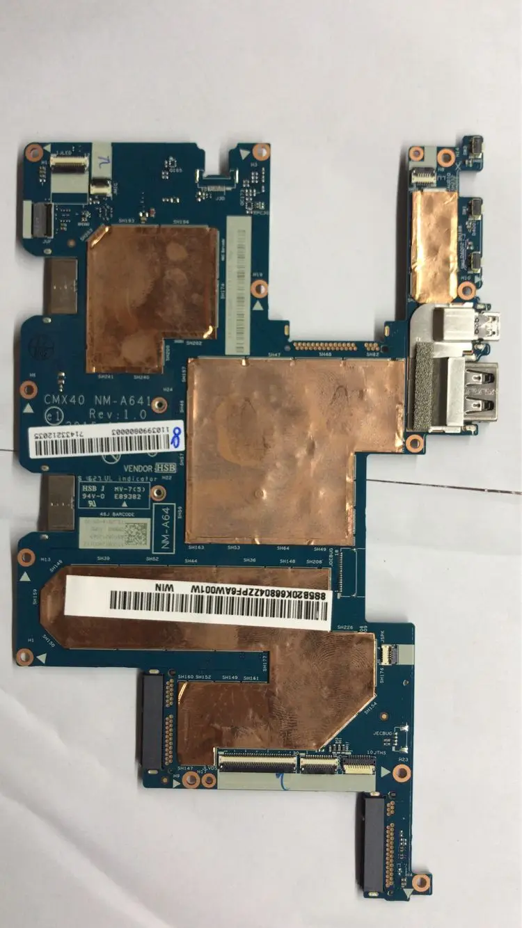 Для Lenovo MIIX 700 12ISK MIIX700 CMX40 NM A641 материнская плата для планшета ЦП M3 6Y30 4G 100% ТЕСТ