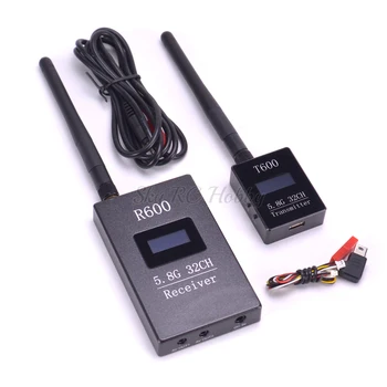 

High Quality Skyzone Raceband T600 5.8G 5.8ghz 600mW Transmitter R600 OLED Display 32CH Receiver for FPV DIY Racing Drone