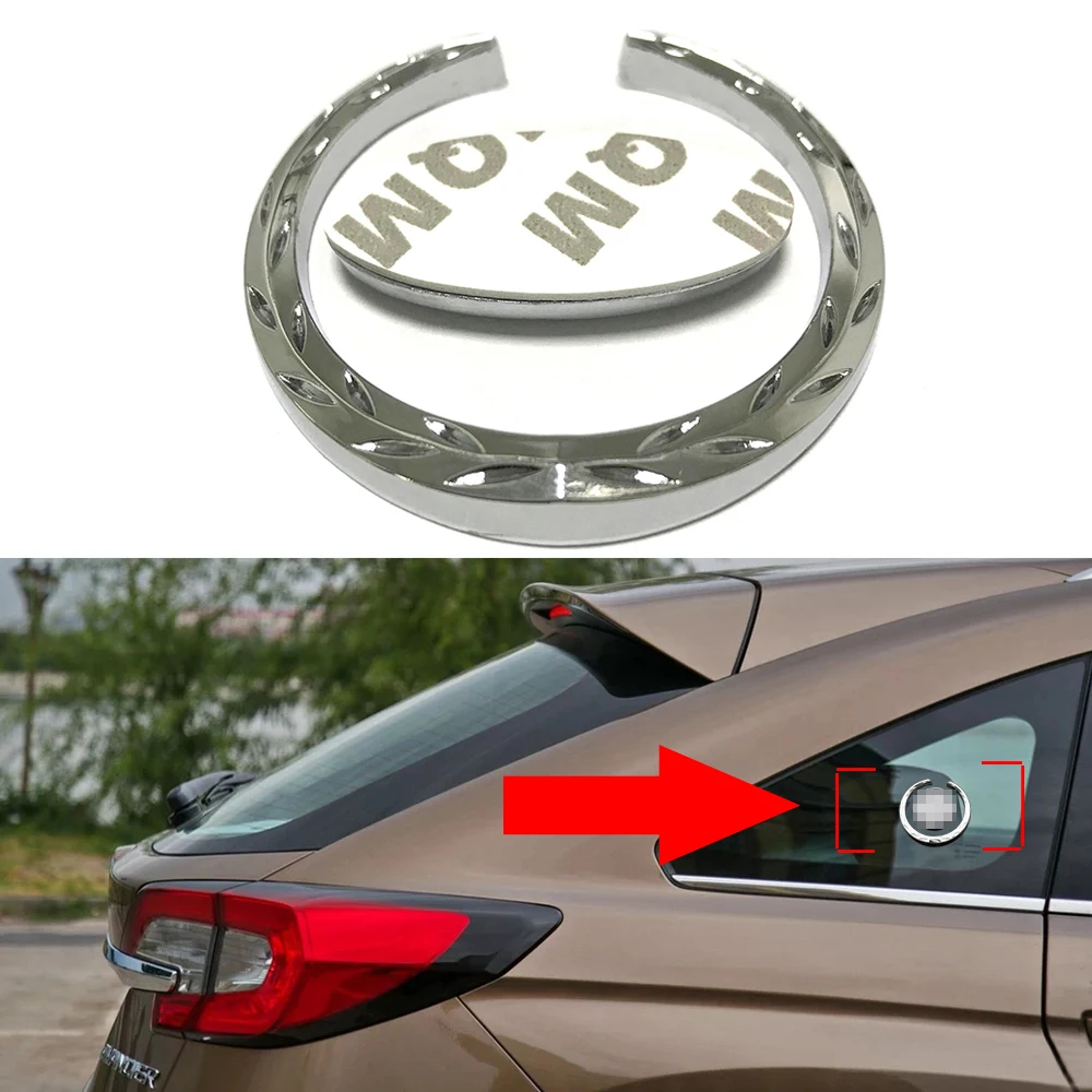 

For Ford Logo Side Rear Windshield Badge Sticker 3D For Fiesta Fusion Focus Mondeo EcoSport Everest C-Max S-Max Explore Galaxy