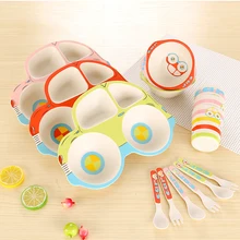 Baby Dishes Bamboo Tableware Set Of Children's Dishes Bamboo Plate Bowl Children's Plate Child Dish Baby Food Baby Feeding Baby Dishes Bamboo Tableware Set Of Children's Dishes Bamboo Plate Bowl Children's Plate Child Dish Baby Food Baby Feeding