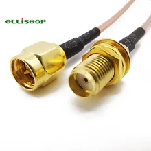 ALLiSHOP FPV антенна Удлинительный кабель SMA женский SMA антенный адаптер RG316 коаксиальный кабель 7 см/10 см; обувь на каблуке 15 см 20 см 30 см 50 см