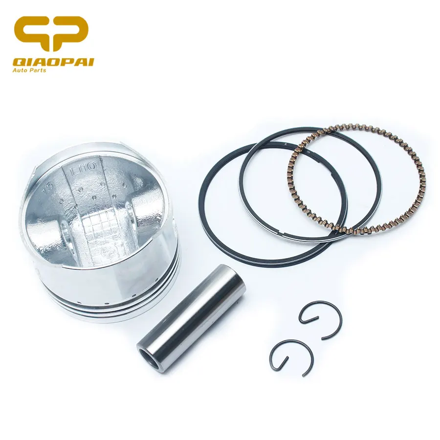 1set Motorcycle Piston Ring Cylinder CYL DIA 52.40 TOTAL HIGH 37MM PIN